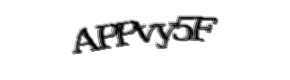 Security check image, please type the characters shown